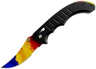 Rhingo Elite Op Flip Knife Folding G10 Handle Tactical Serrated Blade Survival