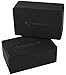 ProsourceFit Foam Yoga Blocks Set of 2, High Density EVA Yoga Bricks, Sturdy Yoga Prop Large Size 4”x 6” x 9” (4 color options)