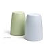 Superelead Premium Multicolor Plastic Unbreakable Drink Cups 13.5oz Set of 4 for Water, Coffee, Milk, Juice, Tea