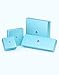 Neoglory Jewelry Blue Crystal Flowers Stud Earrings Gift For Girl Women Mother Embellished with Crystals from Swarovski