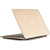RUBAN Case Compatible with MacBook 12 Inch A1534 - Slim Snap On Hard Shell Protective Cover, Gold