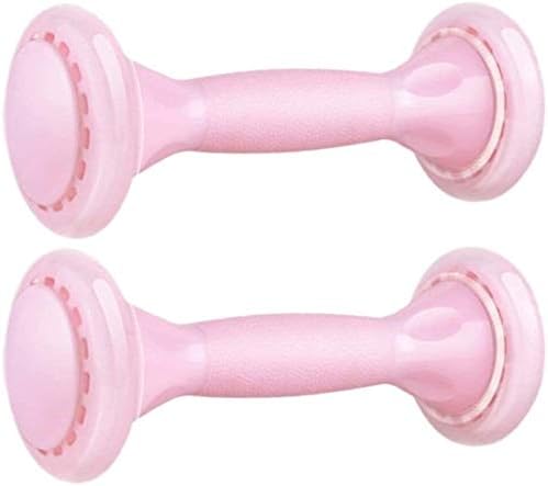 HOSTWEKLJT Dumbbell Set 2-in-1 Steel Dumbbell Rubber Handle Professional Grade Non Slip Grip Dumbbell Home Gym Exercise Biceps Weightlifting All-Purpose Strength Building 1 Pair Non-Slip Hand Dumbbell