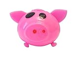 Splat Ball Novelty Squishy Toy Pink Pig