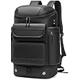 50L Large Capacity Travel Backpack - Waterproof Hiking Backpack With Shoe Bag, Laptop Compartment, Black - View #7
