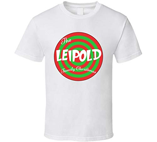 The Leipold Family Christmas Last Name T Shirt L White - 