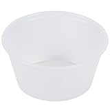 A World Of Deals 2 oz. Jello/Souffle/Portion Cups Disposable Plastic Shot Glass - Pack of 125ct