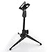 PaddSun Tripod Desktop Microphone Stand Holder with Mic Clip Adjustable Foldable for Live Broadcast Meetings Lectures Podcasts Video Studio