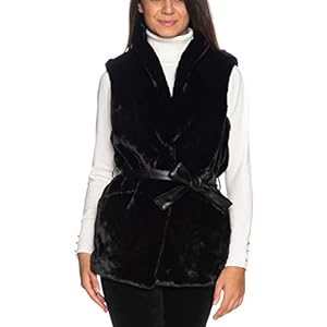 ONLY Onlollie Faux Bont Waistcoat Otw dames Imitatiebontjas
