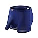 ALT 2017 Men 's Underwear Sexy Temptation Separation Ice Silk Translucent JJ Sets (Medium, Deep Blue)