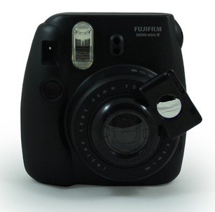 [Fujifilm Instax Mini Selfie Lens] -- CAIUL Camera Style Instax Close Up Lens with Self-portrait Mirror For Fujifilm Instax Mini 8 mini 7s Camera and Polaroid 300(Black)