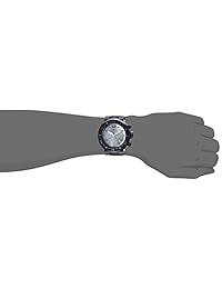 Invicta & apos; Pro Diver & apos; cuarzo acero inoxidable reloj de buceo, color: negro (Modelo: 25079)