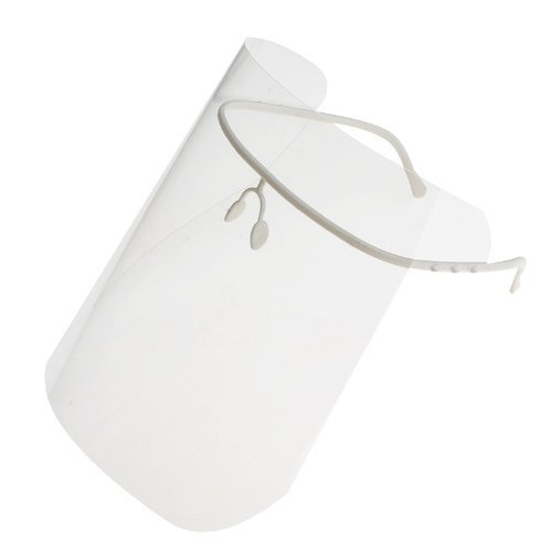 AZDENT Dental Anti-Fog Protective Detachable Face Shield with 20 Pieces Visors Color Transparent