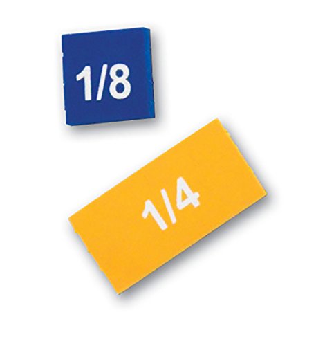 Learning Resources Magnetic Rainbow Fraction Tiles