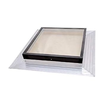 SIG Skylights FMB 24x24 Deck Mounted, Self-Flashed Glass Skylight with