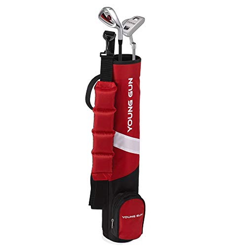 Young Gun ZAAP BIRDIE RED Junior golf club Youth Set & bag for kids Ages 9-11 (Certified Refurbished)