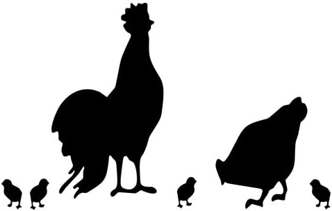 Amazon Com Quote Designs Rooster Decal Chicken Decal Chicken Wall