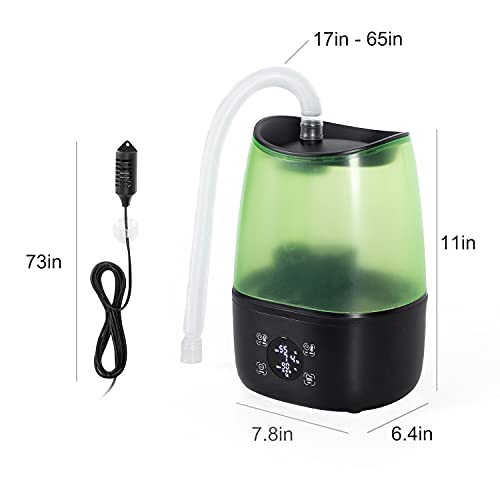 REPTI ZOO Reptile Automatic Fogger 2 in 1 Digital Timing & Hygrostat