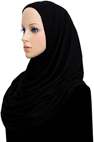 Khatib Jersey Cotton Hijab Easy Instant Headscarf Wrap