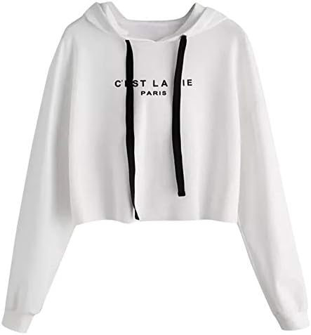 Girls' Hoodie, Oasisocean Women Hoodies Sweatshirt Pineapple Printed Long Sleeve Shirt Pullover Crop Tops Sweaters Blouse