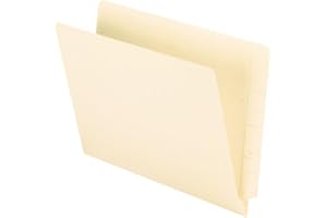 Pendaflex File Folders, End-Tab Folders with Reinforced Full Tab, Letter Size, Double-Ply for Durability, Easy Labeling, Fast