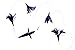 EatMyTackle Bird Feather Daisy Chain | Saltwater Fishing Teaser (Purple)
