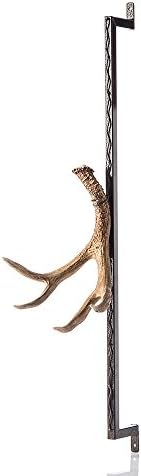 Tine Tower Antler Shed 48” Wall Display for Deer, Elk, Moose, Caribou, Reindeer, Stag. Great Outdoorsman Gift.