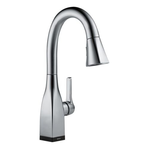 Delta Faucet 9983T-AR-DST Mateo Single Handle Pull-Down Prep Faucet with Touch2O Technology and Magnatite Docking, Artic Stainless