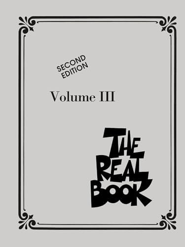 Amazon.com: The Real Book Volume III Second Edition | Jazz Fake