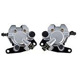 RANSOTO Brake Caliper Front Pads Set Compatible