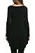 HOTOUCH Womens Tunic Long Sleeve V Neck Solid Tunic Top