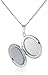Sterling Silver Diamond-Accent Oval Locket, 18