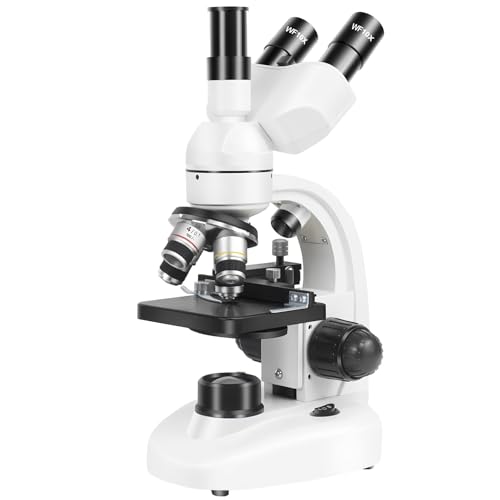 Microscopio, Microscópio, Microscopio Profissional 5000X, Kit de Eletrônico Trinocular Profissional, 5000X, Biológico, Com 2X, 10X, 25X