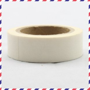 somi Washi Tape plain white 1 roll of adhesive paper tape 10m x 1.5 cm