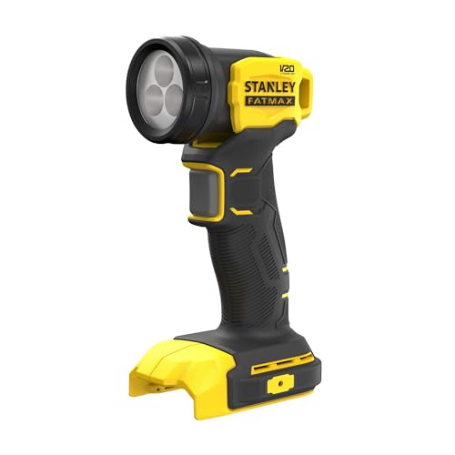 STANLEY Lanterna de LED, 140 Lúmens, Com Cabeça Pivotante, Não Acompanha Bateria e Carregador, Modelo SCL020