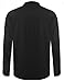 COOFANDY Mens Scottish Jacobite Ghillie Kilt Shirts Medieval Renaissance Pirate Costume Long Sleeve Lace Up Henley Shirt
