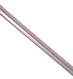Nickel Closet Rod For Ventilated Wood Systems