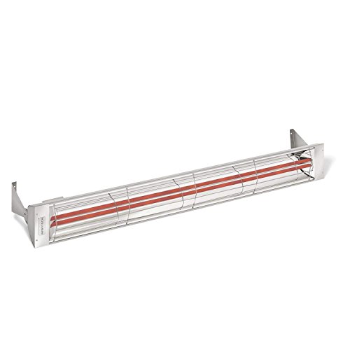 Infratech WD6024SS Dual Element 6,000 Watt Electric Patio Heater, Choose Finish: Stainless Steel
