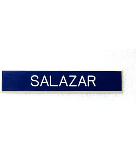 dress blue name plates Vince