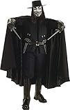 Rubie's Costume Co. 16731 V for Vendetta Cape Costume, Medium, Multicolor