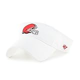 NFL Cleveland Browns Clean Up Adjustable Visor, One Size, White