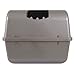 Petmate 22793 Retracting Litter Pan, Brushed Nickel