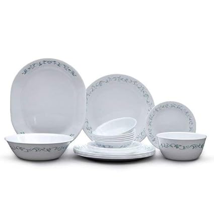 Corelle Livingware Country Cottage Dinner Set, 21-Pieces