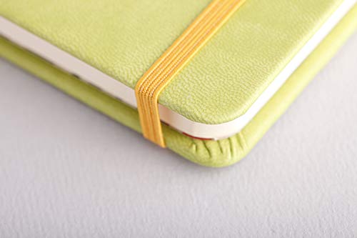 Rhodia Rhodiarama Webnotebook - Blank 96 sheets - 5 1/2 x 8 1/4 - Anise Cover