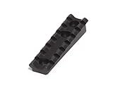 LongShot Black Anodized Aluminum Picatinny Bottom Rail for Hi-Point 9mm carbine models w/ATI Stock