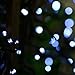 easyDecor 2 Packs Solar String Lights 200 LED Waterproof 72ft 8 Modes Solar Powered Christmas Fairy String Lights for Outdoor Xmas Patio Path Party Lawn Garden Wedding Party Holiday Decoration (White)