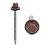 Metal Roofing Screws For Metal Roofing W/Washers(1/4” Hex Head x 1-1/2