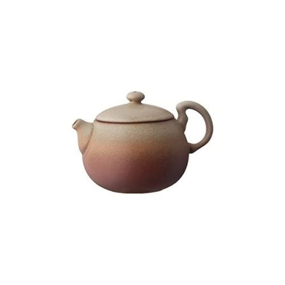 TEA SOUL 8 x 8 x 6.5 cm Prosperity Pot, Red/Yellow