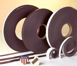 1" x 17" Indoor Adhesive Magnet Scored on a 200' Long Roll (142 pcs per roll)