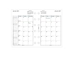 Filofax 2021, Pocket, Month On Two Pages, English
