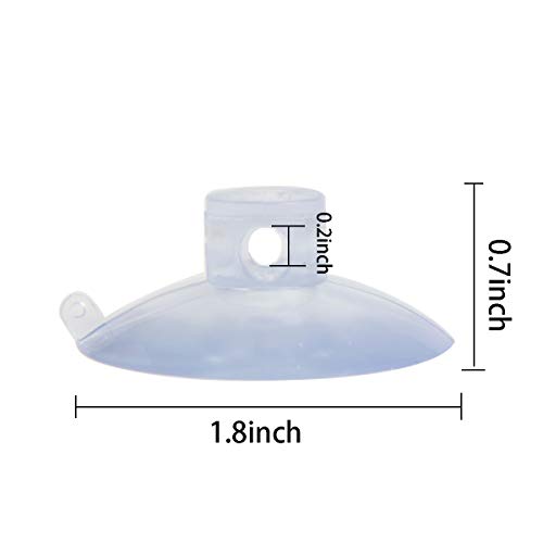 HAPY SHOP 12 PCS Bathroom Shower Caddy Connectors Suction Cups,Heavy Strength Large Suction Cups for Bathroom,Easy to Attach